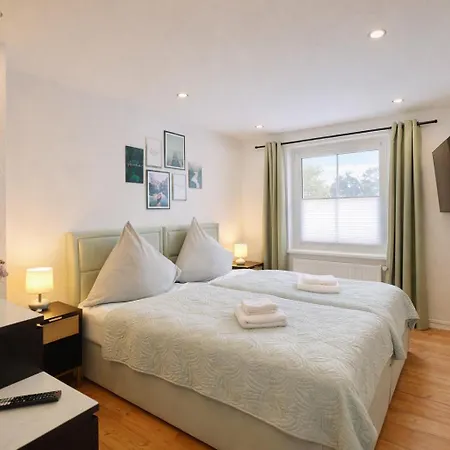 公寓 Exklusiv Haus Pietsch - Perfekt Fuer Geschaeftsreisende, Monteure Und Familien - Boxspringbetten - Smart Tv - Garten *