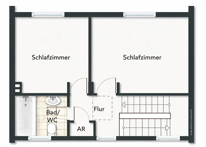 Apartment Premium House- Boxspringbetten- Smart Tv- Garten *